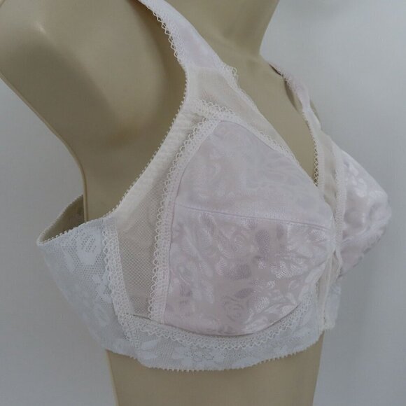 Playtex 38B Bra 18 Hour Ultimate Shoulder Comfort Wireless Unlined Wide Straps - Picture 2 of 13